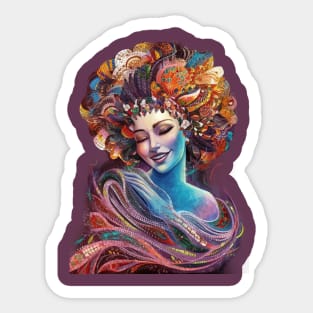 Art Anime Angel Sticker